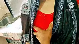 indian bhabhi gets her pussy pounded in this homemade video with hindi audio.