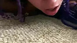 Submissive Latina Girl Moans During Quickie Domination by Monster Cock