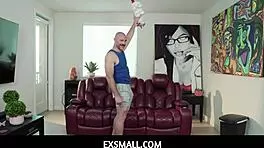 exsmall 18+ girl, uhh, tries big girl toys with mickey violet