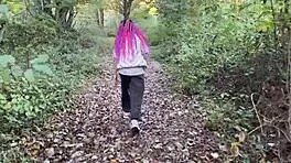 Damn! Rough Outdoor Forest Sex With Teen 18+ Spanked Hard!