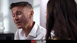 Desperate Stepsister Begs Stepbrother For Intense Pussy Fuck And Creampie