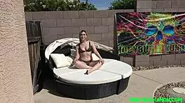 Submissive Teen 18+ Lexi Grey Throat Fucked Hard. Face Slapped and Ass Eaten Rough!