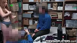 Lauren Phillips Crushes Thief in Intense Foursome Bang