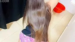 infiel mexicana esposa shows huge cameltoe to hijastro