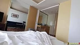 Johntronx enjoys morning sex with curvy babe, fills her with creampie