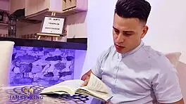 my horny stepsister and i had wild sex in the kitchen