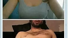 this cute girl on webcam helps a stranger jerk off more at webcamshub com