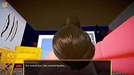 My New Family Game With Brunette Teen