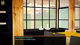 My New Family Game With Brunette Teen