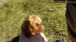 Pervert Spies Sexy Blonde on Wild Beach, Jerks Off Publicly