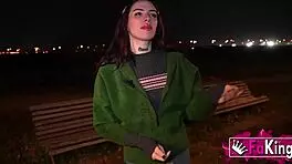 Jessica Kate returns for anal debut with young guy.