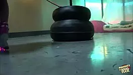 this experienced bitch showed the young guy how to drill her hard and deep