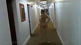 Blonde girlfriend's homemade compilation with friends featuring big tits and ass