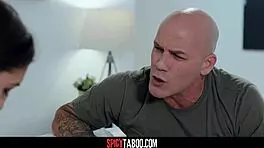 Ugh, I mean, stepdad totally bangs me, his brunette stepdaughter, so hard!