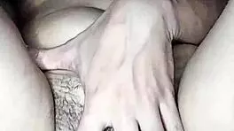 Hot young latina masturbates to creamy orgasm