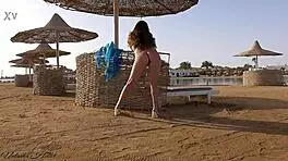 I Dare Go Pantyless On Crowded Beach!