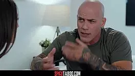 Ugh, I mean, stepdad totally bangs me, his brunette stepdaughter, so hard!