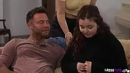 Couple seth gamble and bunny madison join stepsiblings codey steele and leana lovings in foursome