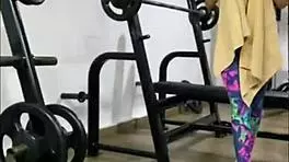 training turns into hard fuck and cum in mouth