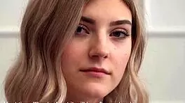 lovely sweetie stretches her tight snatch, gettin deflorated for first time.