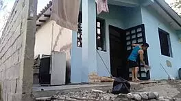 Damn! Ugly old man pounds busty big-ass beauty with huge nipples in outdoor action!