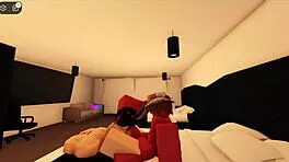 pink haired slut gets fucked by a big cock