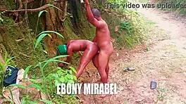 Young 18+ Latina Outdoor Quickie