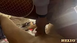 this pretty whore loves getting fucked in her wet hairy pussy