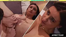 Adult Time - big natural tits teen 18+ Hailey Rose begs for breeding creampie from Max Fills