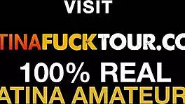 why is this curvy latina teen 18+ bouncing so rough on my dick?