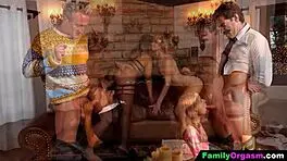 Familyorgasm - Dark Emo and Her Best Friend Summoned Their Stepdads