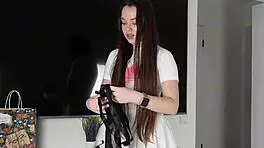 Stepsister Brags About Purchase, Spent All Money So I Had To Fuck Her Hard