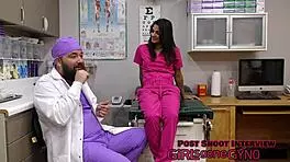 Misty Addams Undergoes Fetish Physical Exam