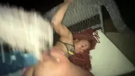 yo, wanna see ebony teen fijii's asshole wrecked by jamaican bbc in atlanta backyard?