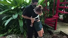 How should I punish her? By tickling those sexy bound feet?