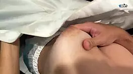 Risky sex hard facefuck 24yo beauty in mass market fitting room - eye rolling oral creampie