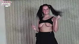 Daisy Garcia bangs Seth hard to join the cheerleader squad!