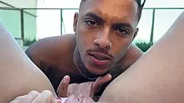 Man, I'm pounding Yasmin Mineira in wild positions till she drinks my load