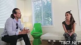 hardcore interracial teen with big ass gets pounded by monster black cock in pov, tight pussy gripping hard