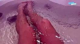 Masturbate In Bathroom With Wet Pussy And Small Tits