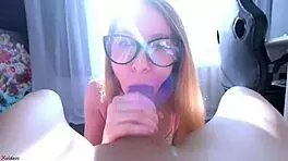 Perfect Blonde Sucks and Fucks on First Date, Want Some?