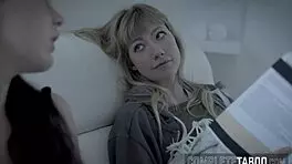 fetish femdom teen 18+ sucks big black cock 😈