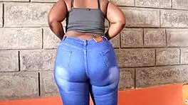Super thick young 18+ BBW Jennifer Bumbum craves hard fucking with big ass, hardcore, black, ass