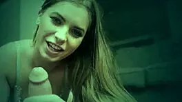 Amateur Teen 18+ POV Tugs Cock And Receives Cumshot