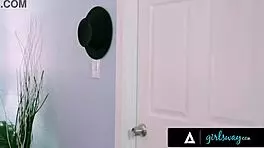 Girlsway - Teen 18+ Gina Valentina & Jane Wilde in Wild Overnight Group Sex