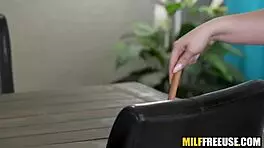 horny stepsons can't resist using their stepmom as a sex toy.