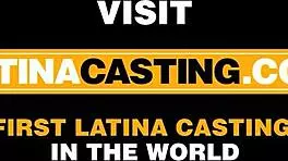 Amateur Colombian Cutie Turns Wild In Casting