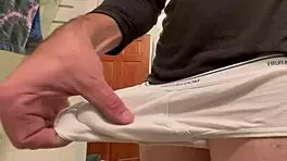 Damn! RobbyStrokes Unloads the Biggest Cumshot After Intense Workout Solo!