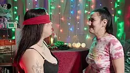 she tricked me into sucking her man during game