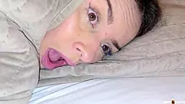 I bang my girlfriend's stepmom, she catches us, wanna join for a threesome?